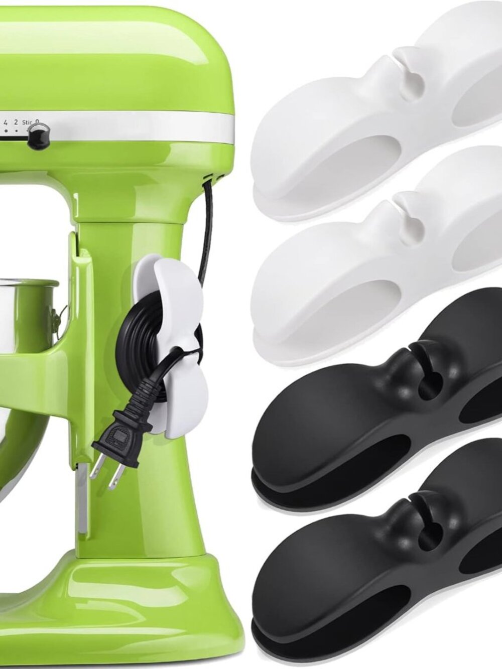 Cord Organizer for Appliances, 4PCS Kitchen Appliance Cord Winder Cable Organize